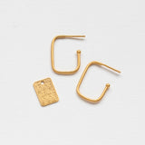 Αθήνα κέντρο Koukaki earring charm gold