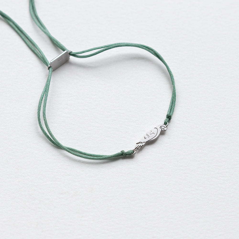 Αθήνα κέντρο parakeet bracelet silver