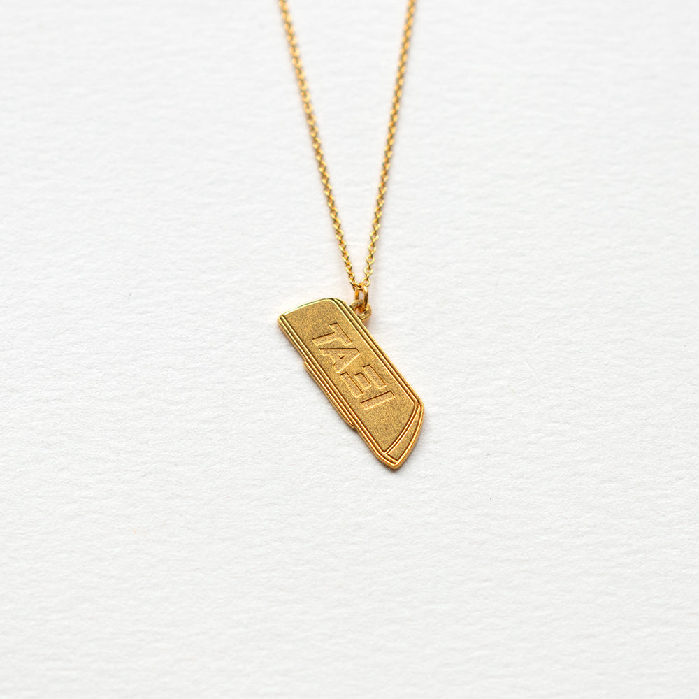 Αθήνα κέντρο Ταξί necklace gold