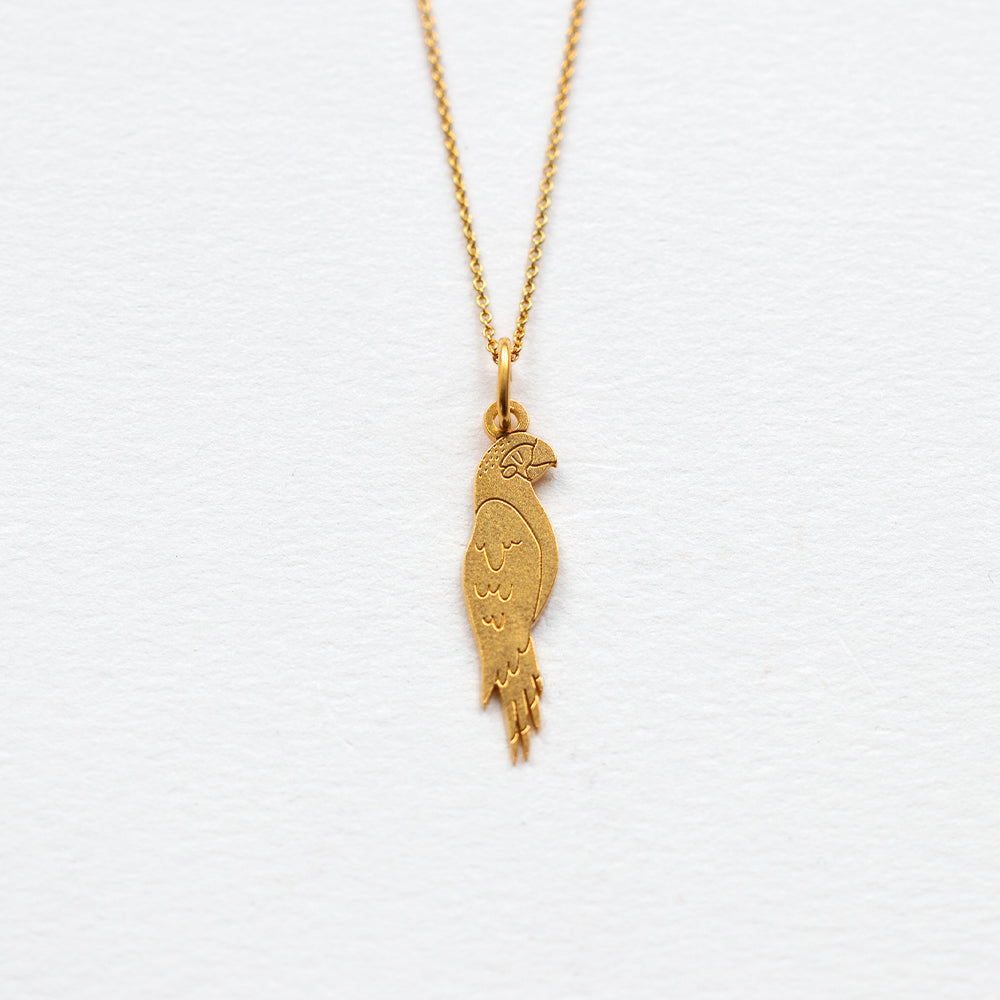 Αθήνα κέντρο parakeet neckalce gold