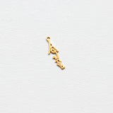 Αθήνα κέντρο earring charm gold