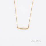 just white