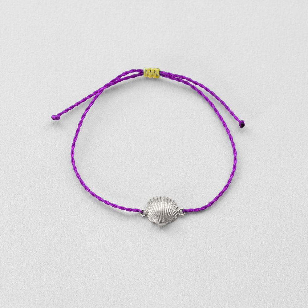 Coquilles jouet bracelet silver