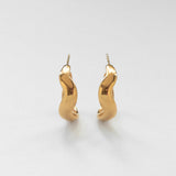 Vague hoops L gold
