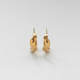 Vague hoops M gold