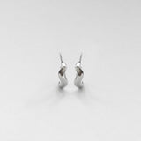 Vague hoops S silver
