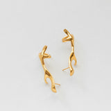 L'eau earpiece gold