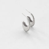 Pralines earrings silver