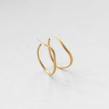 Sirène alto hoops gold
