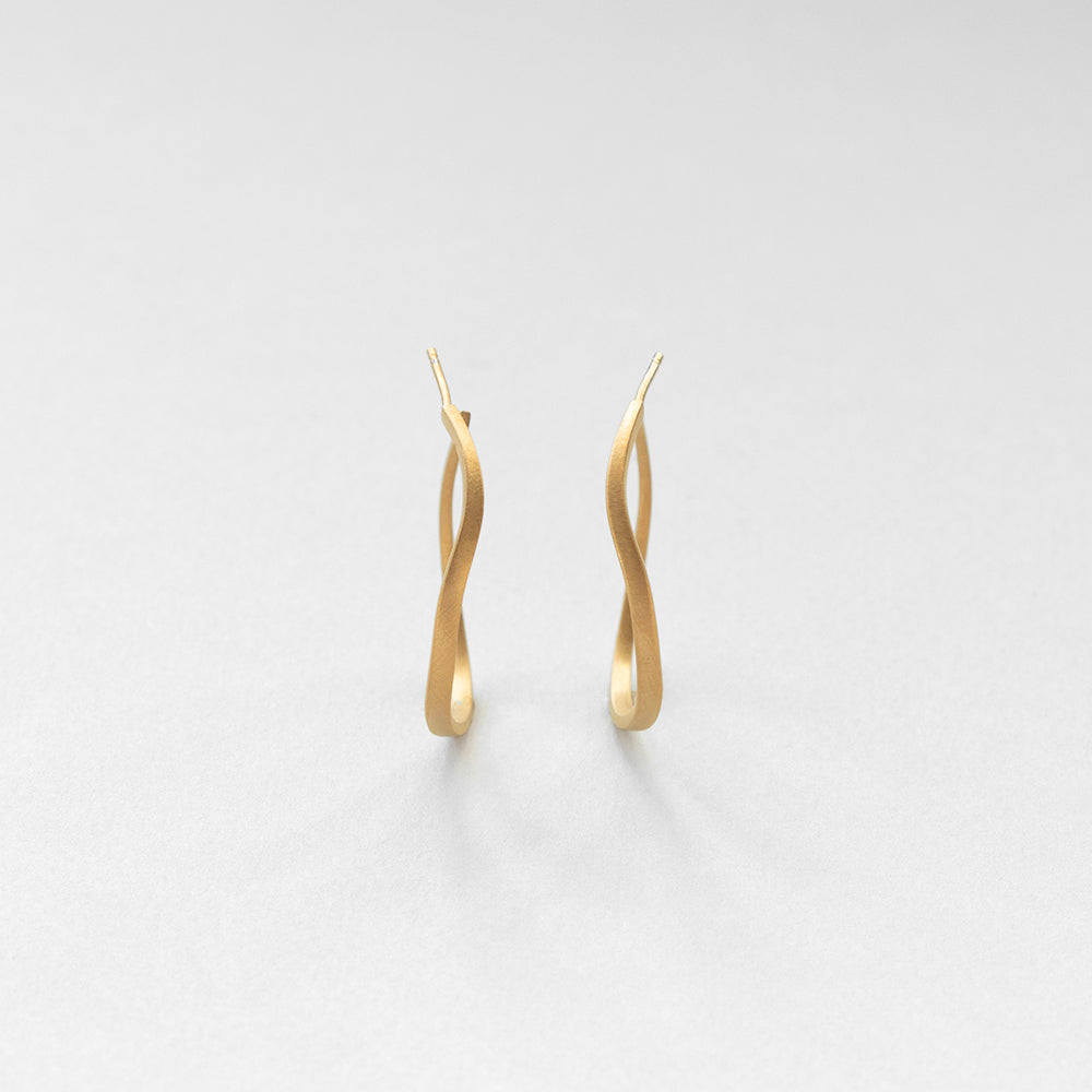Sirène alto hoops gold