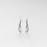 Sirène alto hoops silver