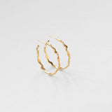Sirène soprano hoops gold