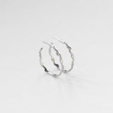 Sirène soprano hoops silver