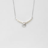 Coquilles jouet pearl necklace silver