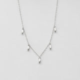 L'eau charm necklace silver