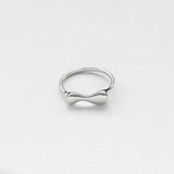 L'eau flow ring silver