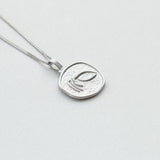 Celestial necklace silver