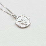 Celestial necklace silver