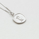Celestial necklace silver