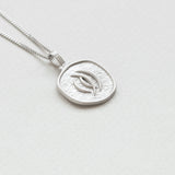 Celestial necklace silver