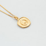 Celestial necklace gold