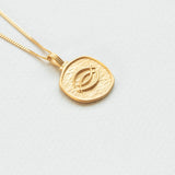 Celestial necklace gold