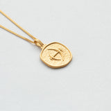 Celestial necklace gold