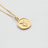Celestial necklace gold