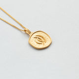 Celestial necklace gold