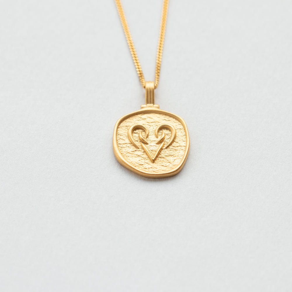 Celestial necklace gold