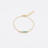 Palette Extended leaf bracelet gold