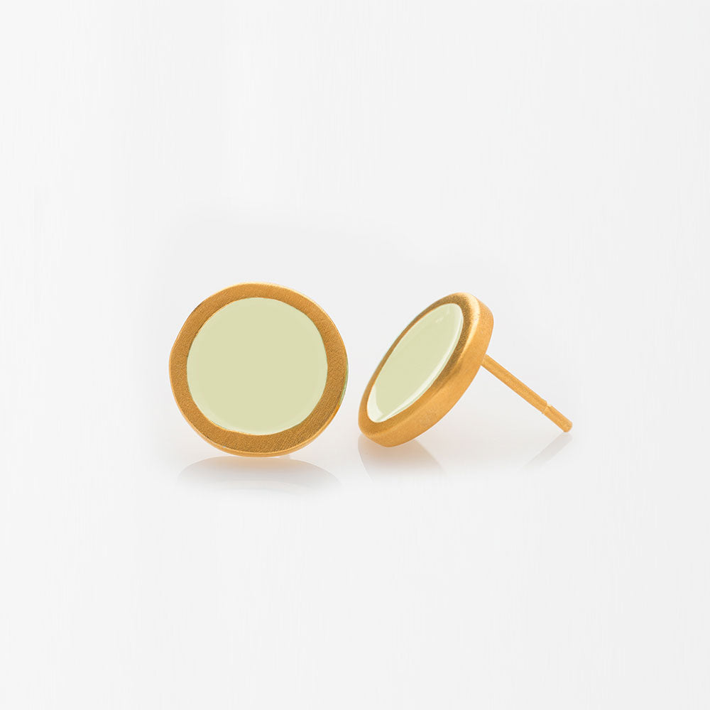 Palette S earrings gold