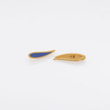 Palette Extended leaf earrings gold