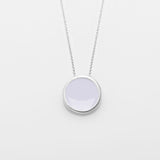 Palette L necklace silver