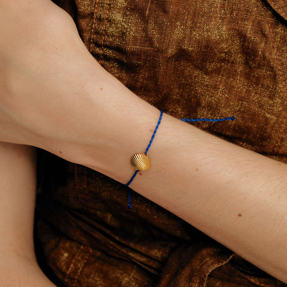 Coquilles jouet bracelet gold