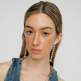 Coquilles liston earrings silver