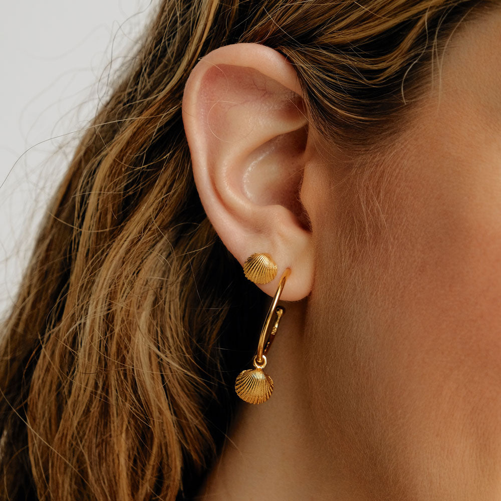 Coquilles jouet charm gold