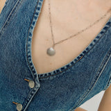 Coquilles venus necklace silver