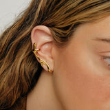 L'eau earpiece gold