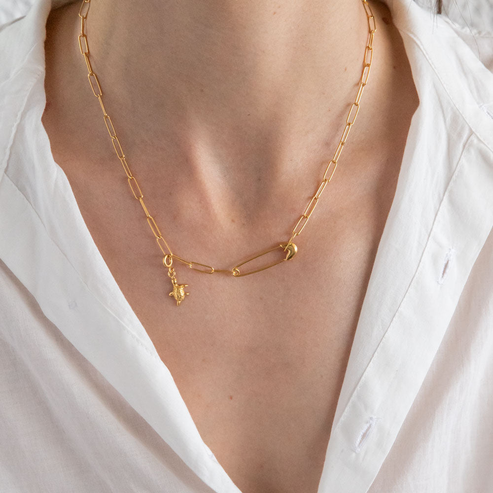 Tartaruga all purpose charm gold