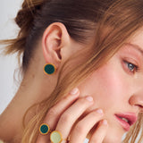 Palette L earrings gold