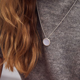 Palette L necklace silver