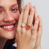 Palette L ring gold