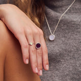 Palette S ring silver