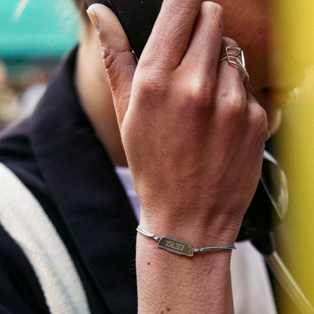 Αθήνα κέντρο Ταξί bracelet silver