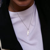 Αθήνα κέντρο parakeet necklace silver