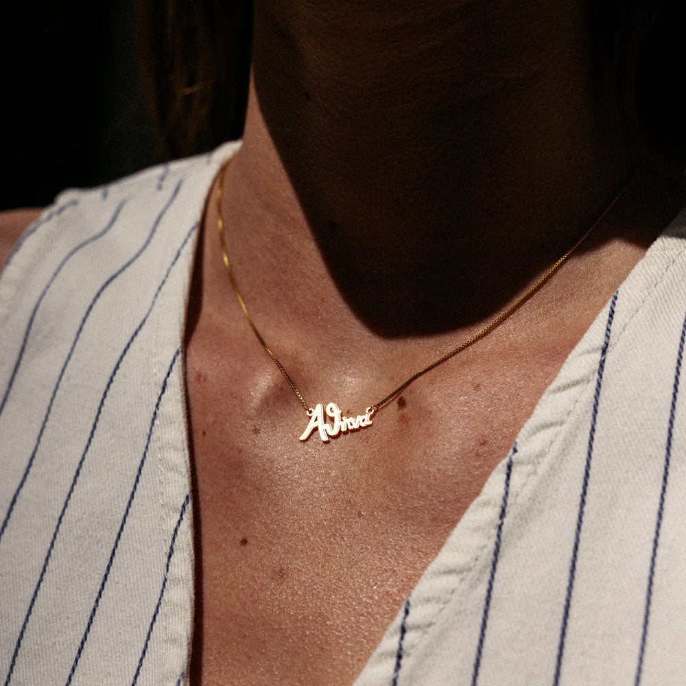 Αθήνα κέντρο necklace gold