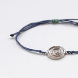 Spinning bracelet silver