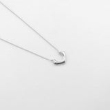 Camping necklace silver