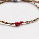 Cornicello bracelet silver